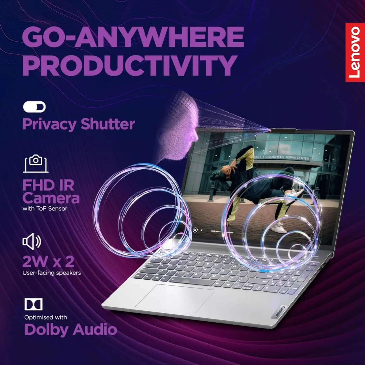 Lenovo Idea 15 Premium Series Touchscreen Laptop • Intel Core i3 6-Core Processor • 40GB RAM & 1TB SSD (512GB PCIe SSD withHP P500 512GB Portable SSD) • 15.6" FHD Touchscreen • Windows 11