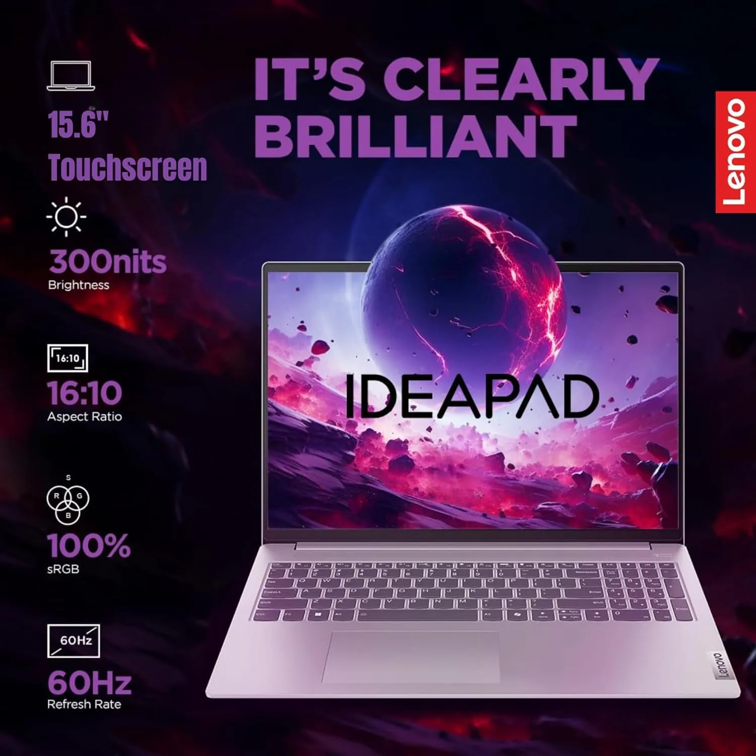 Lenovo Idea 15 Premium Series Touchscreen Laptop • Intel Core i3 6-Core Processor • 40GB RAM & 1TB SSD (512GB PCIe SSD withHP P500 512GB Portable SSD) • 15.6" FHD Touchscreen • Windows 11