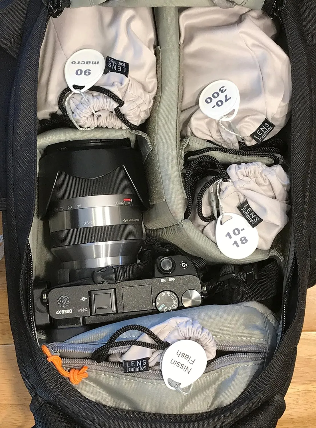 Lens Jammies Microfiber Drawstring Bags (Variety Pack)