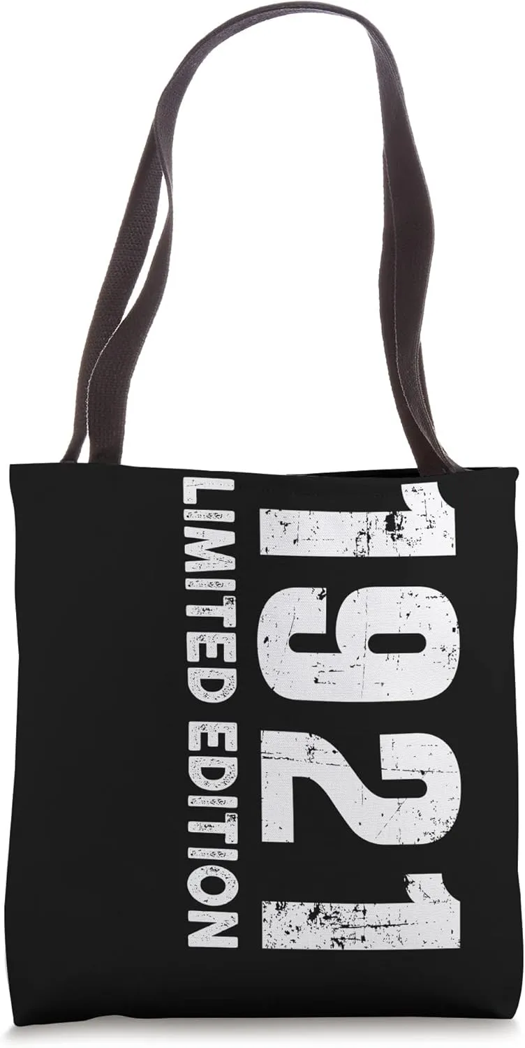 Limited Edition and 1921 Tote Bag