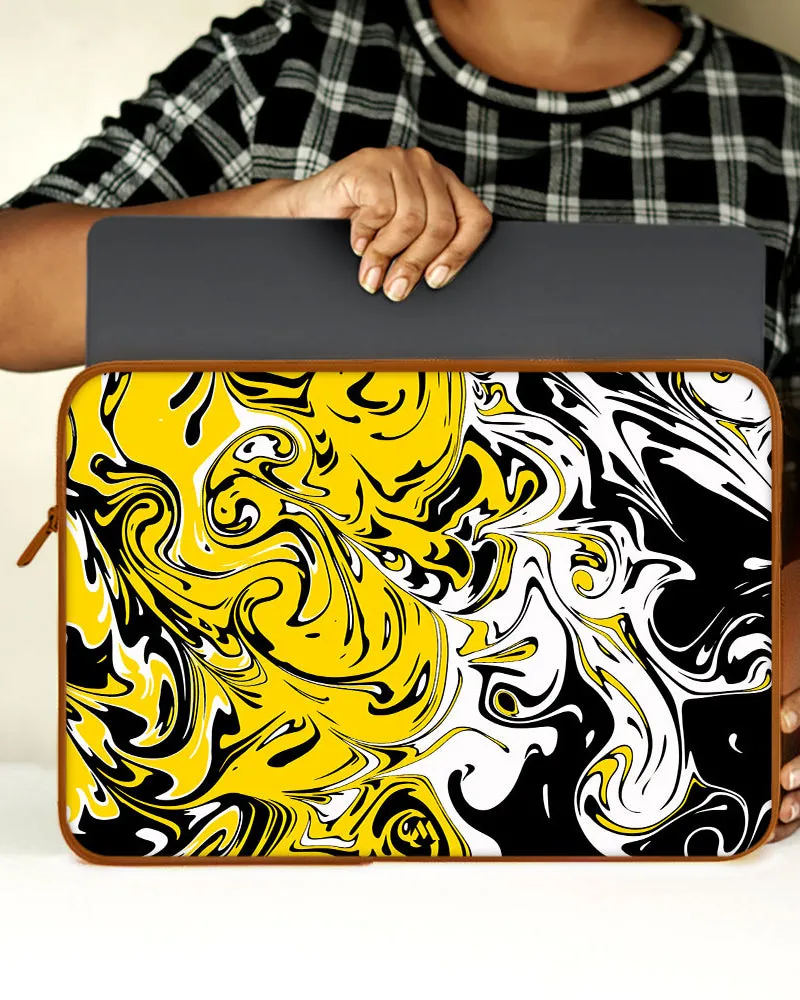 Liquid Marble Swirls MacBook / Laptop-Sleeve