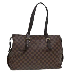 LOUIS VUITTON Damier Ebene Chelsea Tote Bag N51119 LV ar12195