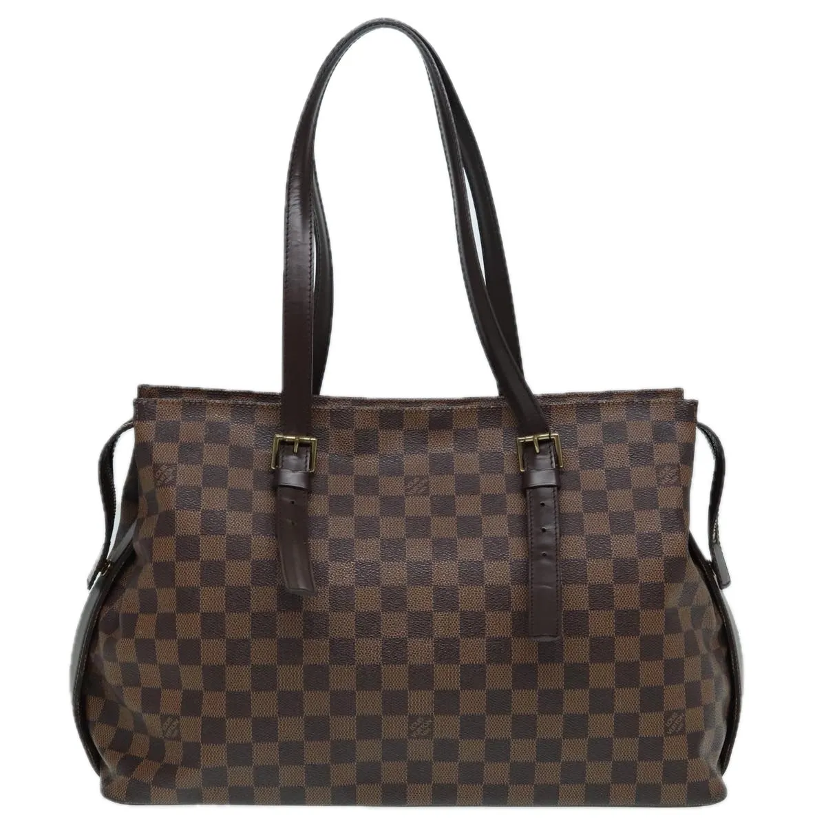 LOUIS VUITTON Damier Ebene Chelsea Tote Bag N51119 LV ar12195
