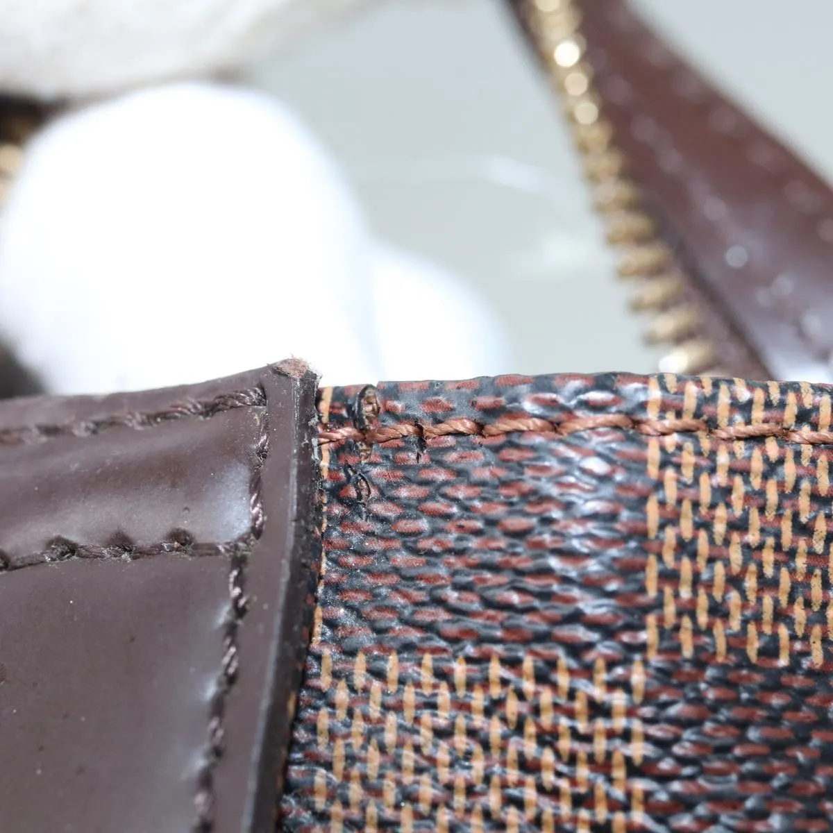 LOUIS VUITTON Damier Ebene Chelsea Tote Bag N51119 LV ar12195