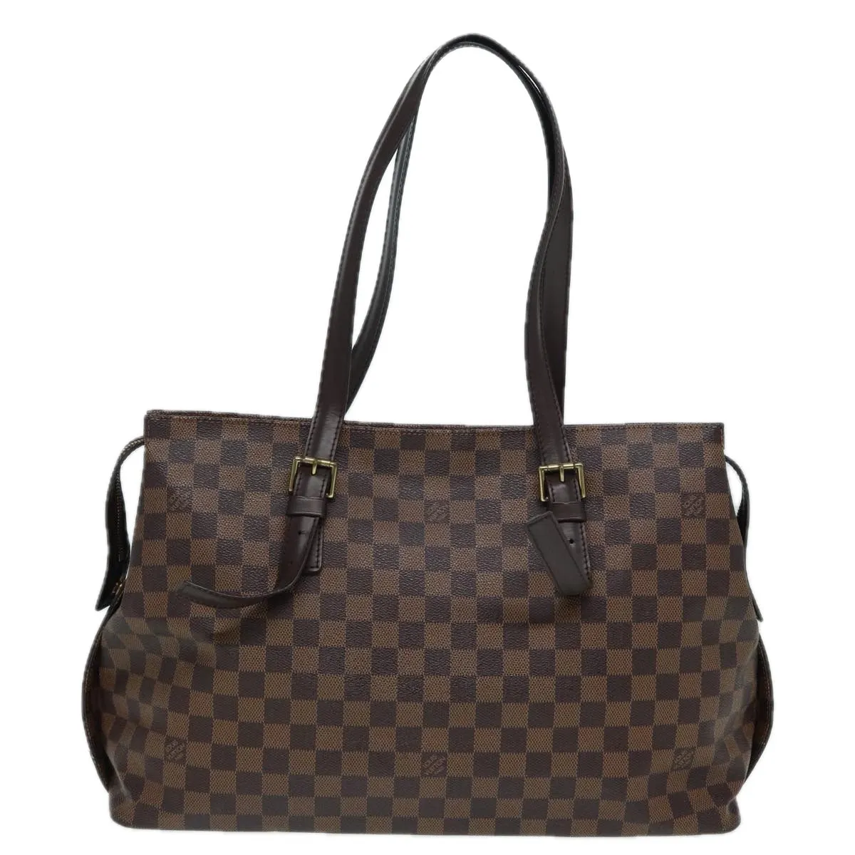 LOUIS VUITTON Damier Ebene Chelsea Tote Bag N51119 LV ar12195