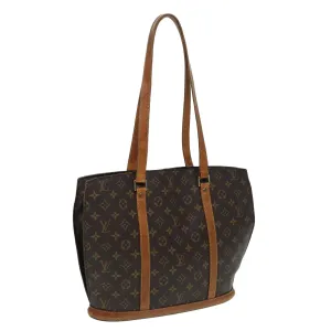 LOUIS VUITTON Monogram Babylone Tote Bag M51102 LV 85585