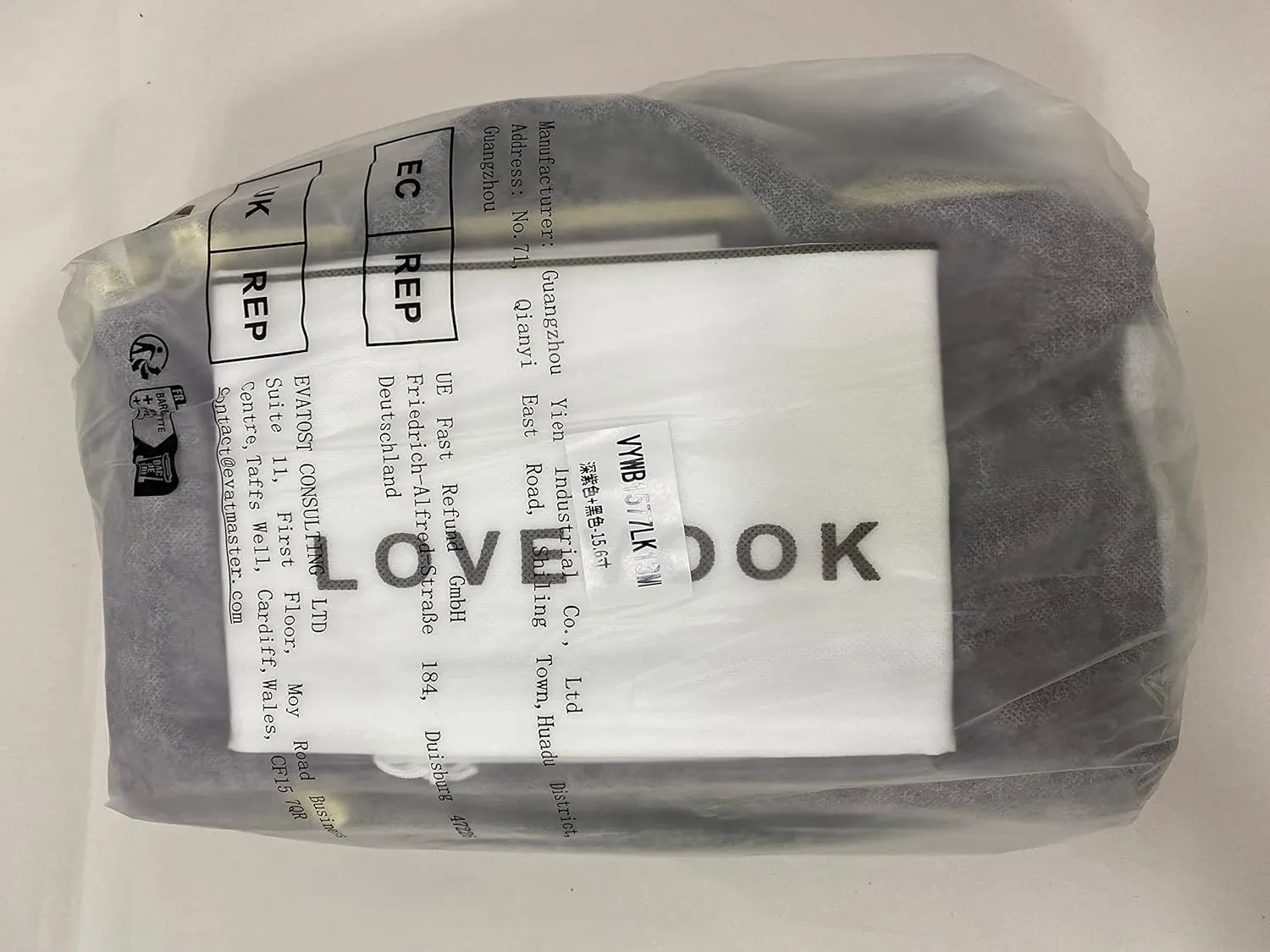 LOVEVOOK Laptop Backpack for Women Fashion Business Computer Backpacks Travel Bags Purse Doctor Nurse Work Backpack with USB Port, Fits 15.6-Inch Laptop Dark Purple-Black