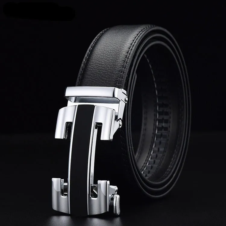 Luxury Automatic Buckle Designer Belt For Men's-Unique and Classy