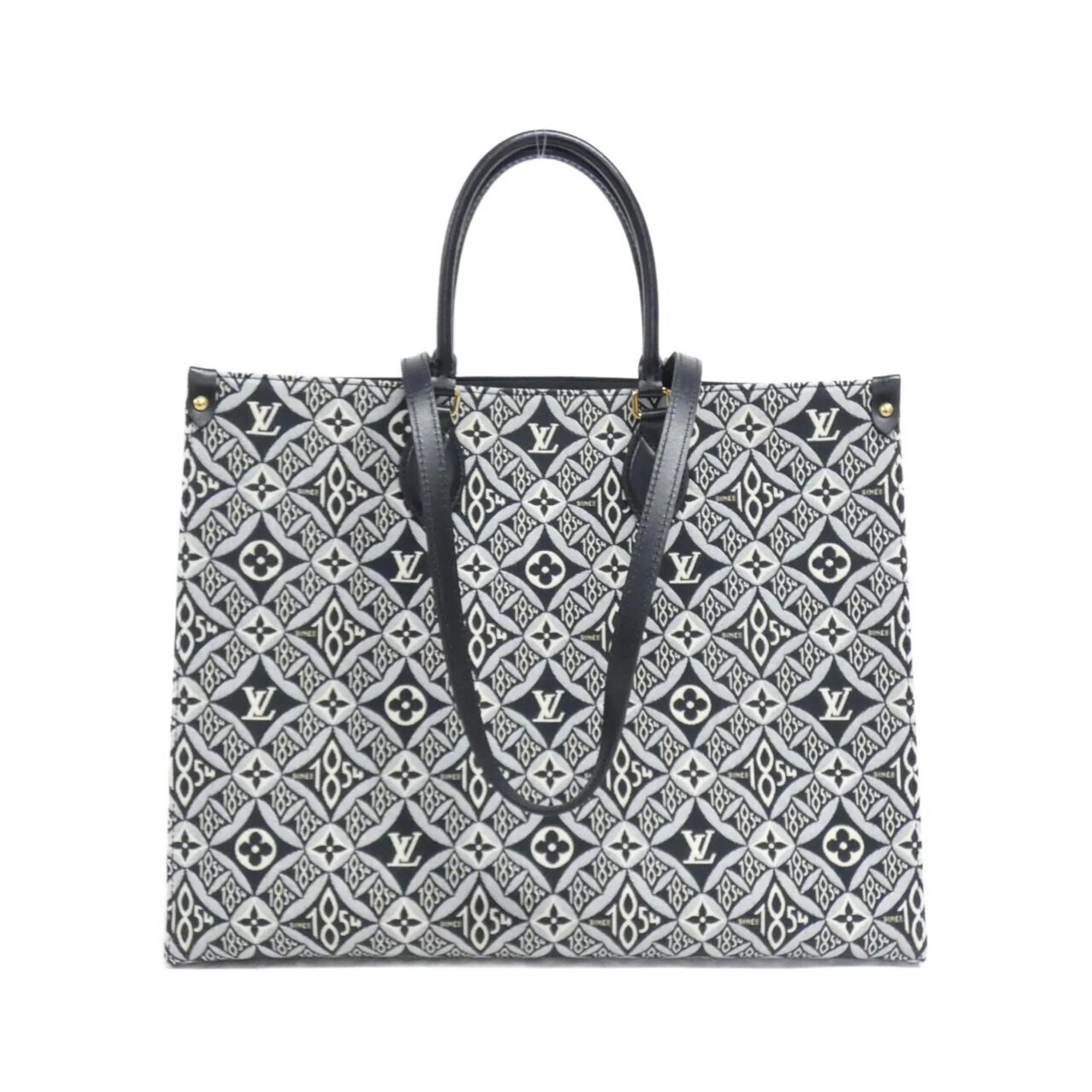 Luxury Designer Canvas Tote Bag with Dust Bag