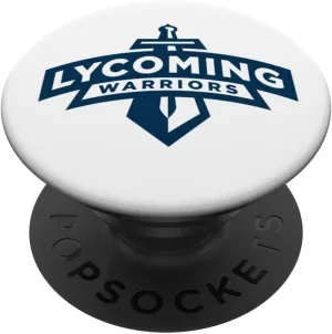 Lycoming Warriors Sword & Shield Logo Lycoming College PopSockets Standard PopGrip