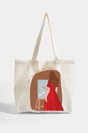 Made For Me: Dream Big, Work Hard, Make It Happen Graphic Tote Bag