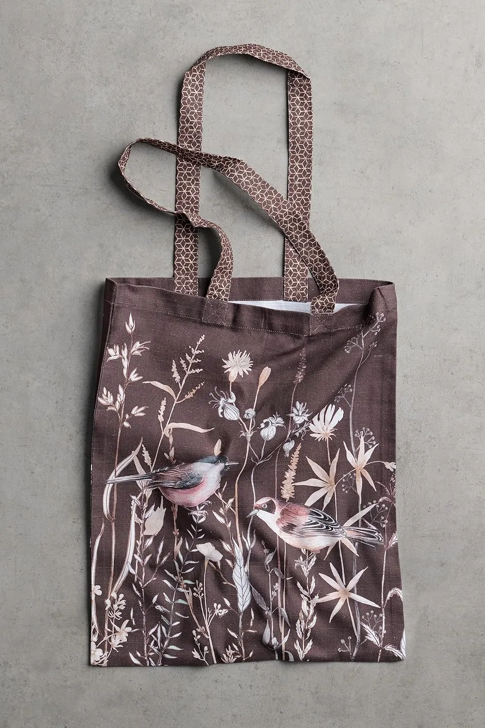 Maison d' Hermine Reusable Grocery Tote Bag 100% Cotton Shopping Shoulder Bag (14 Inch by 17 Inch)