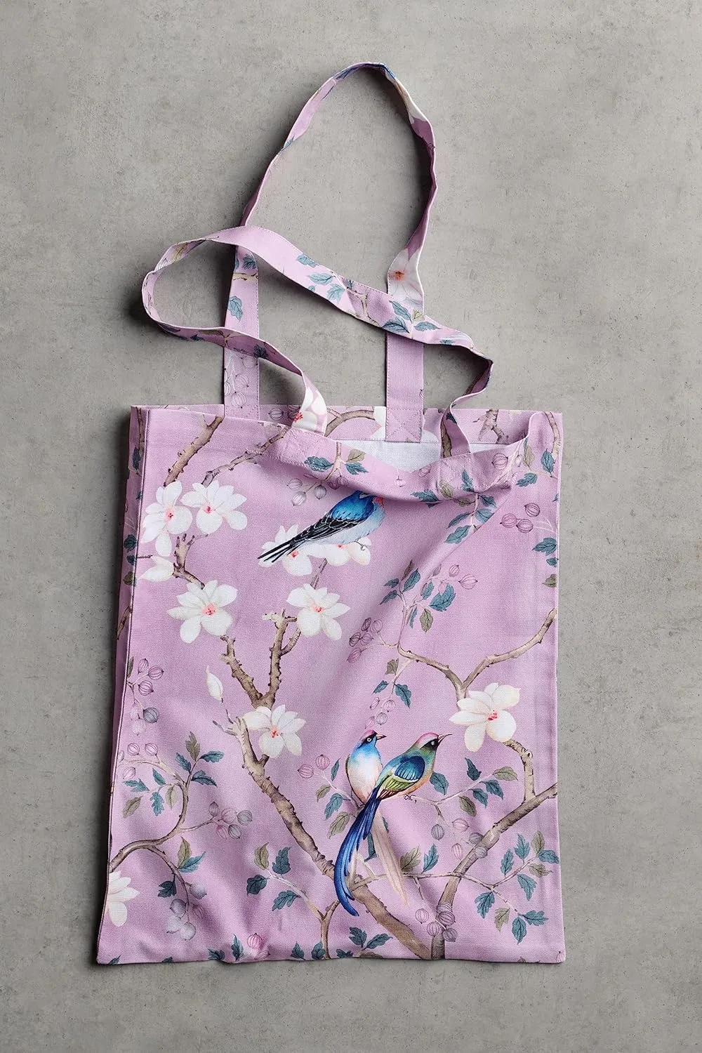 Maison d' Hermine Reusable Grocery Tote Bag 100% Cotton Shopping Shoulder Bag (14 Inch by 17 Inch)