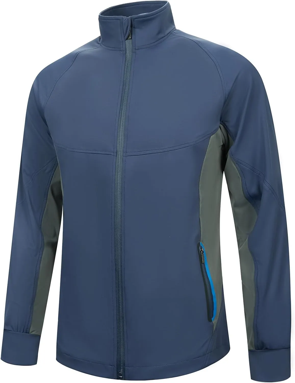 MANTORS Men's Full Zipper Cycling Jerseys Long Sleeves Mountain Bike Shirts