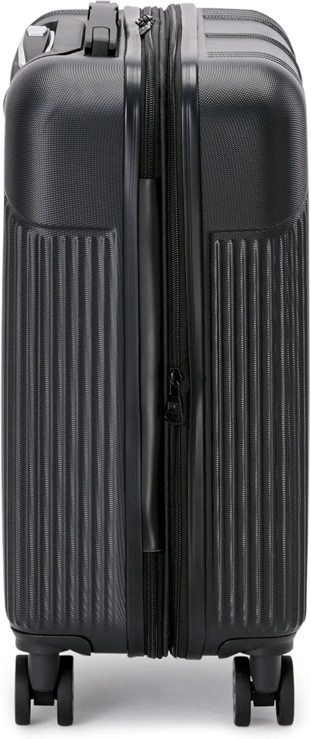 Marc New York Horizon 21" Upright Luggage, Black, Carry On