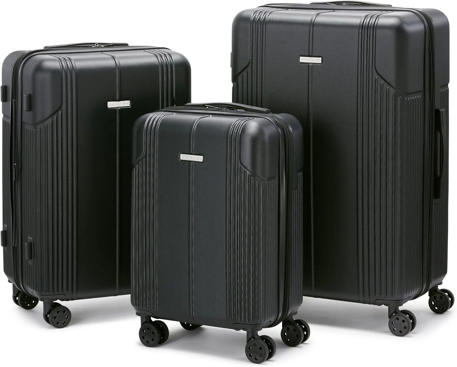 Marc New York Horizon 21" Upright Luggage, Black, Carry On