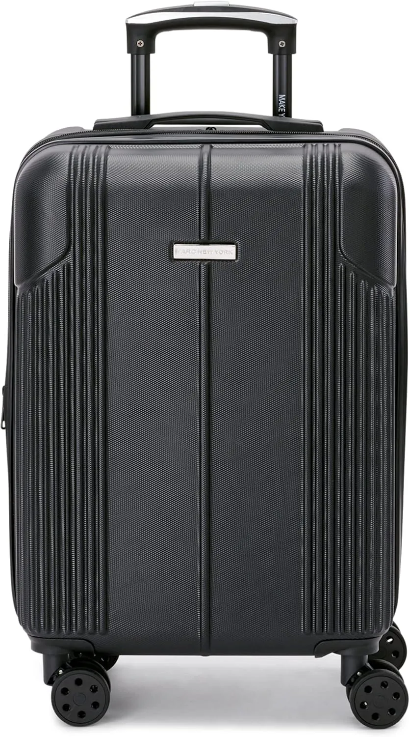 Marc New York Horizon 21" Upright Luggage, Black, Carry On