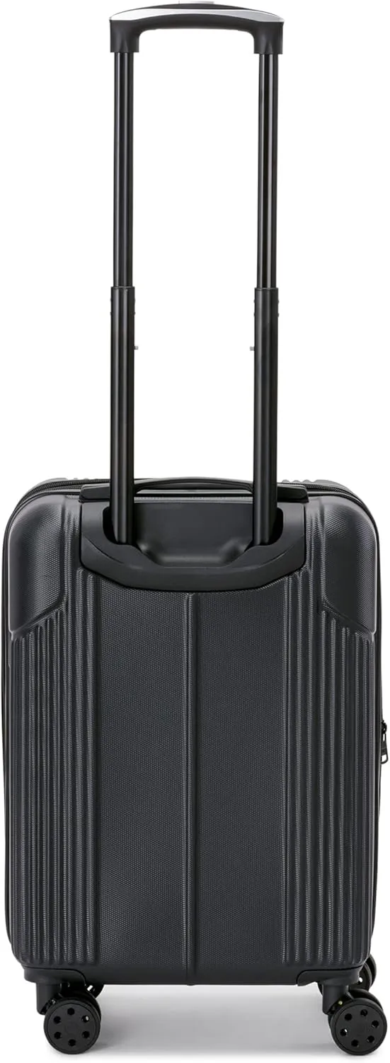 Marc New York Horizon 21" Upright Luggage, Black, Carry On