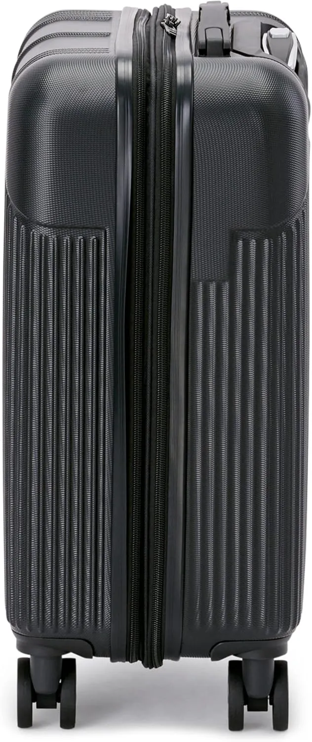 Marc New York Horizon 21" Upright Luggage, Black, Carry On