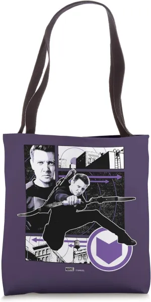 Marvel Hawkeye Clint Barton Target Practice Tote Bag