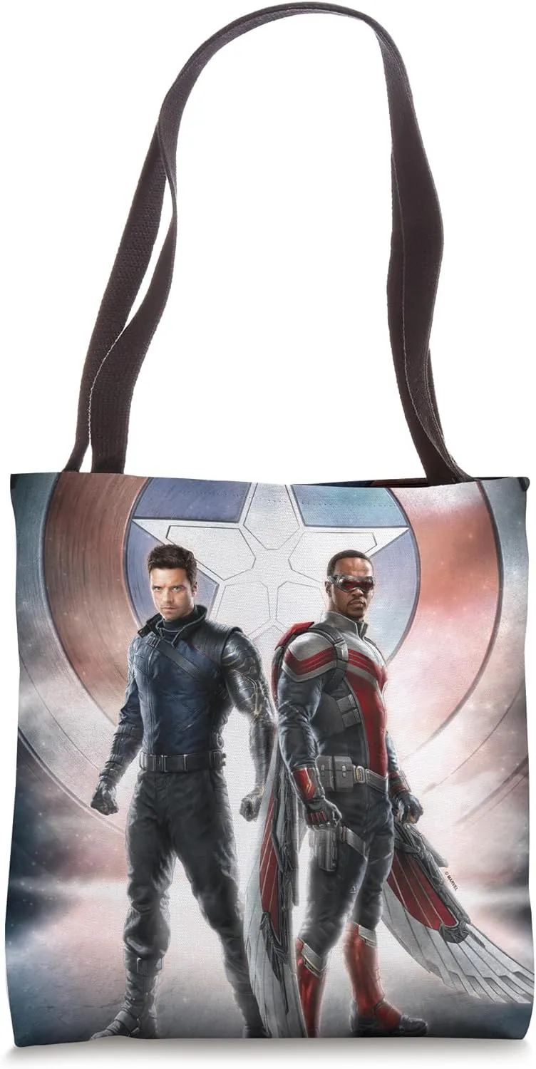 Marvel The Falcon and the Winter Soldier Captain America Duo Tote Bag