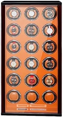 Mechanical Watch Shaker Automatic Watch Winder Solid Wood Piano Paint Exterior Screen Display Silent Motor for Man Wonen Watches Flexible Watch Pillow