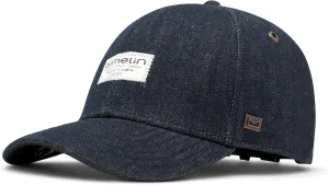melin A-Game Brick Thermal, Dark Denim, Men's Performance Snapback Hat for Cold Weather, Water-Resistant Fitted Baseball Caps for Men & Women, Golf, Running, or Workout Hat, Medium-Large