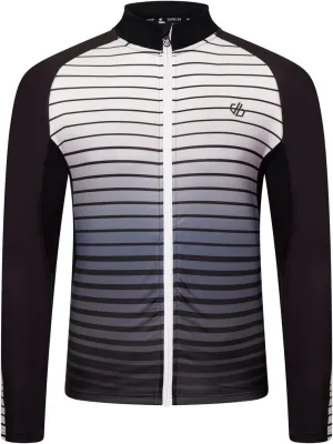 Mens AEP Virtuous Reflective Cycling Jersey - Black - XL