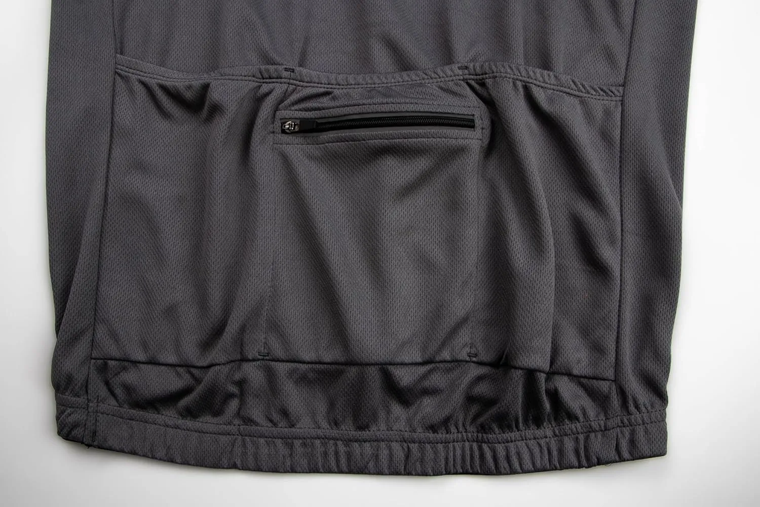 Men's Cycling Jersey Short Sleeves Bike Jersey 1/3 Zipper Solid Color Club Fit, Biking Cycling Shirt Zipper Pocket