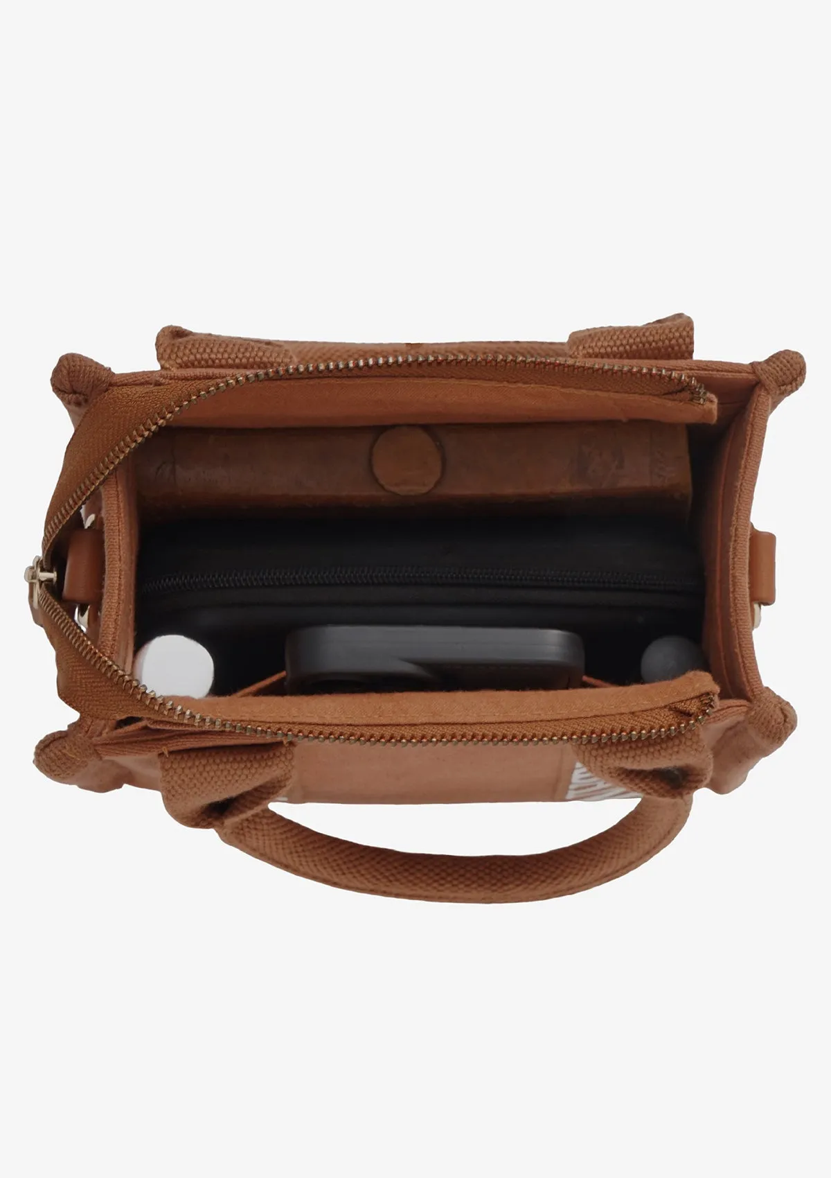 MINI URBAN TOTE BROWN