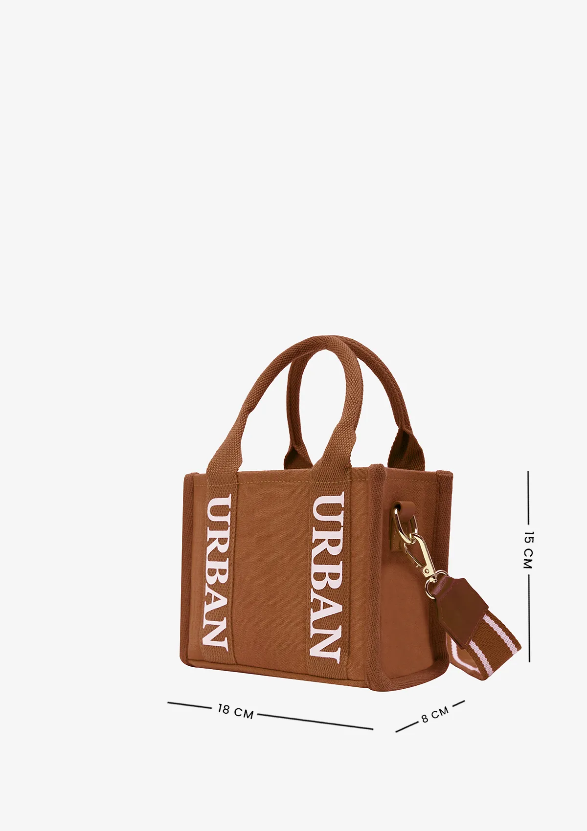 MINI URBAN TOTE BROWN