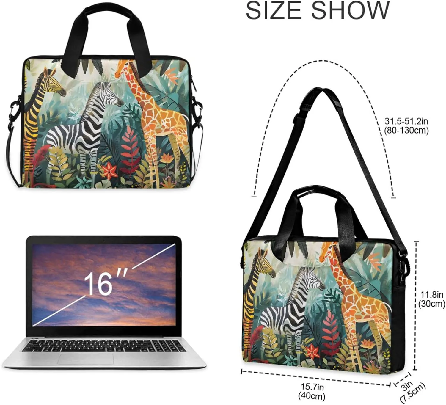MNSRUU Laptop Bag Women Men Laptop Messenger Soccer Net