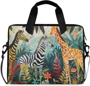 MNSRUU Laptop Bag Women Men Laptop Messenger Soccer Net