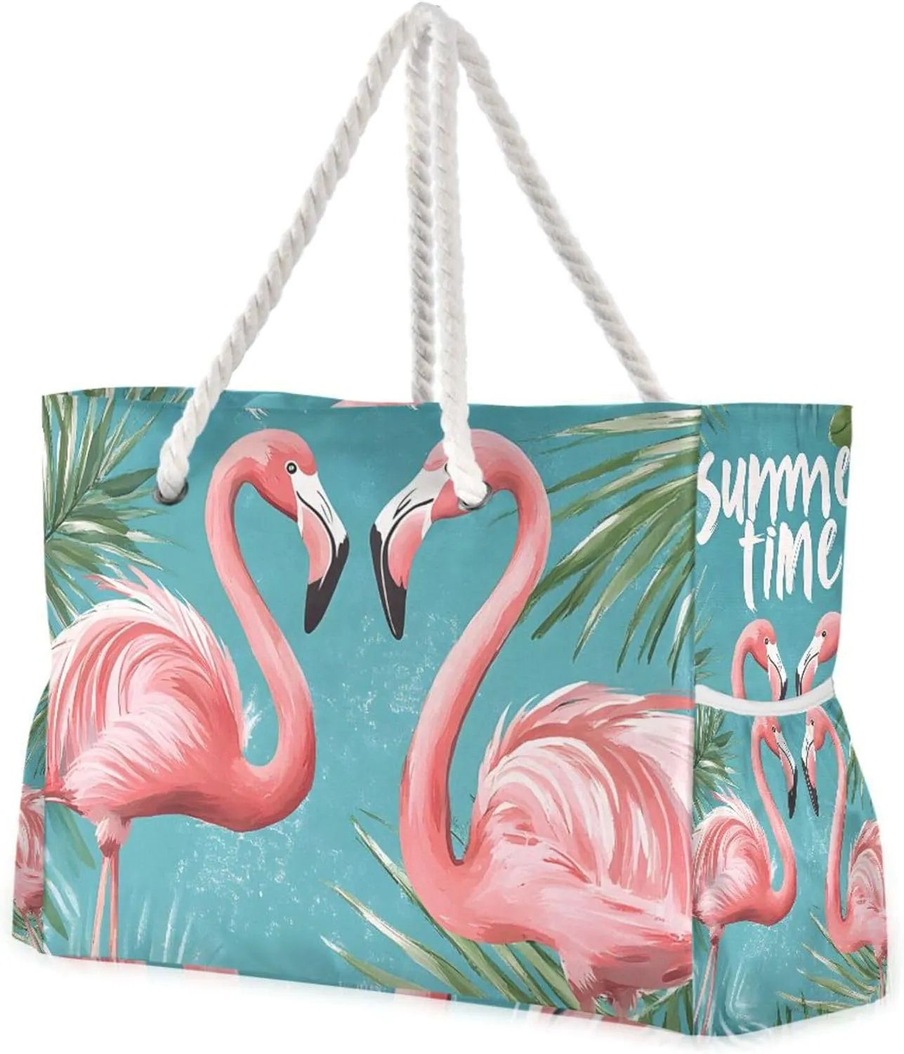 MNSRUU Large Beach Bag for Women, Summer Ocean Tote Travel Gym Swim Bag