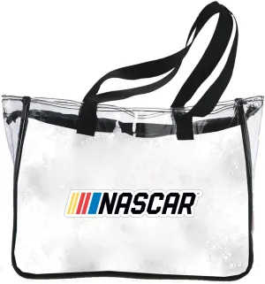 NASCAR Plastic Clear Tote Bag