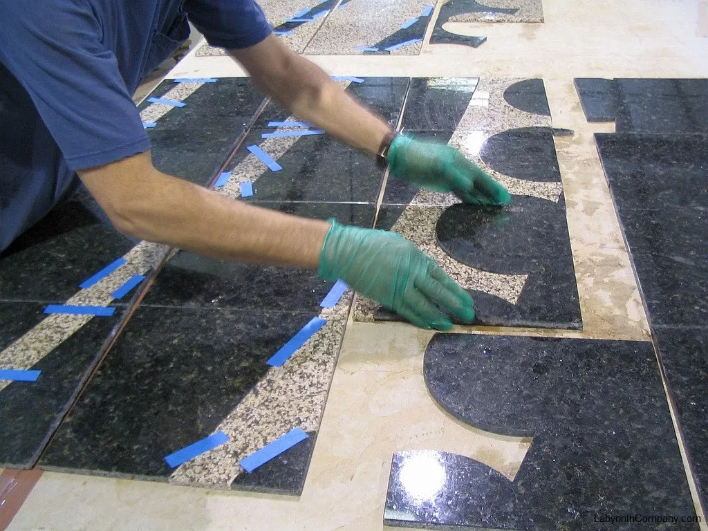 Natural Stone Floor Tile Kits
