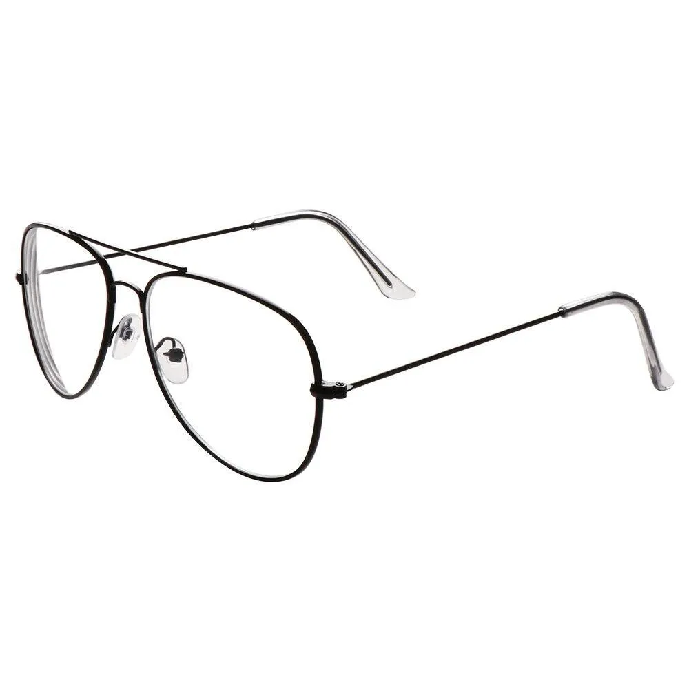 New Stylish Eyeglasses Aviator Metal Frame Reading Glasses Eyewear Vintage Women Men - Unique and Classy
