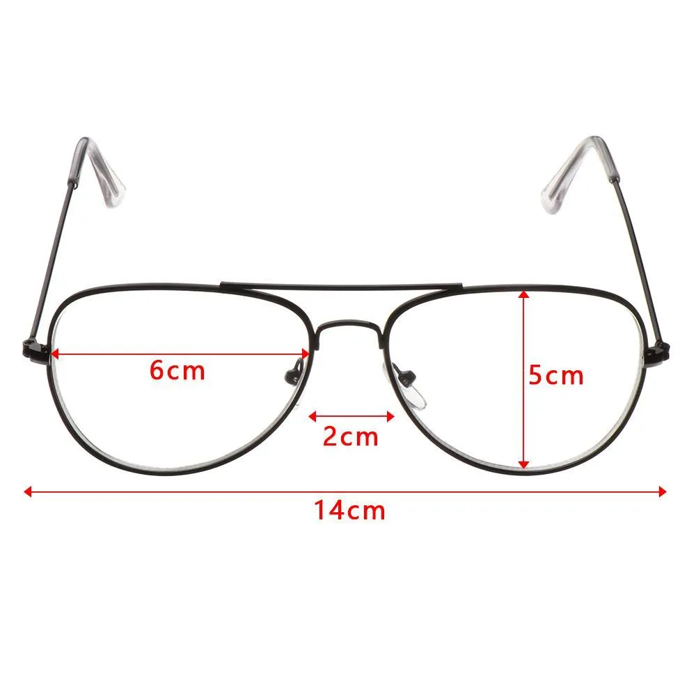New Stylish Eyeglasses Aviator Metal Frame Reading Glasses Eyewear Vintage Women Men - Unique and Classy