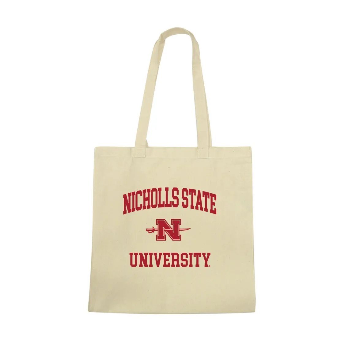 Nicholls State University Colonels Institutional Seal Tote Bag