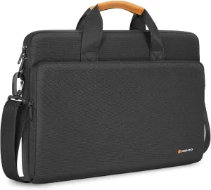 NIDOO 14 inch Laptop Bag Shoulder Sleeve Case 15 inch for 15" MacBook Air M2 M3/ 14" Lenovo ThinkPad E14 T14/ 14.4" Surface Laptop Studio 2/ HP EliteBook 840/ ASUS ROG Computer Messenger Bag Briefcase