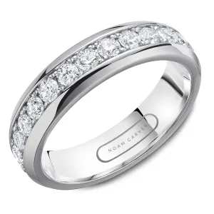 Noam Carver Anniversary/Eternity Diamond Wedding Ring in 14K White Gold (2.08ctw)