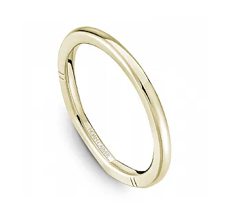 Noam Carver Classic Wedding Ring in 14K Yellow Gold