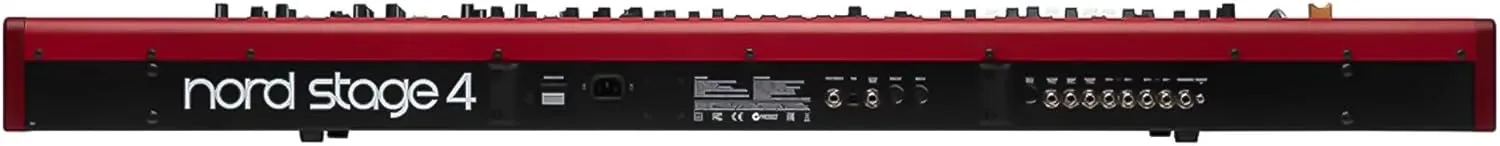 Nord Stage 4 88 Digital Piano Bundle with Adjustable Stand, Bench, Sustain Pedal, Headphones, Instrument Cable, and Austin Bazaar Polishing Cloth