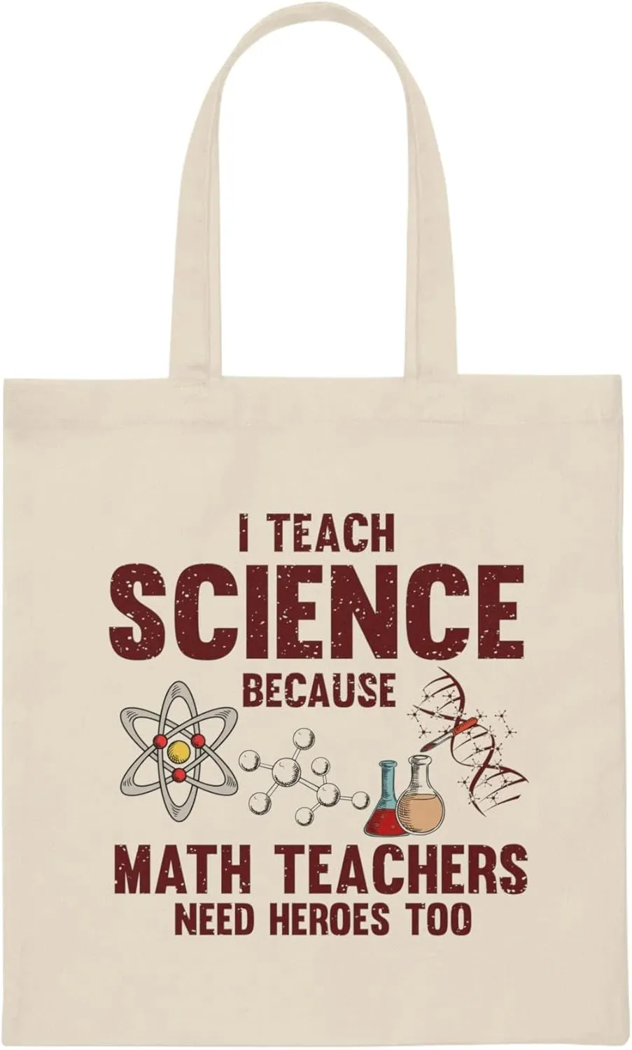 Novelty Scientist Technologist Researcher Instructor Tutor Hilarious Boffin Professor Knowledge Enthusiast Canvas Tote Bag