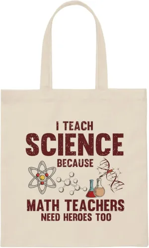 Novelty Scientist Technologist Researcher Instructor Tutor Hilarious Boffin Professor Knowledge Enthusiast Canvas Tote Bag