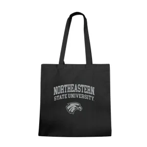 NSU Northeastern State University RiverHawks Institutional Seal Tote Bag