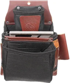 Occidental Leather B8060 OxyLights 3 Pouch Fastener Bag - Black