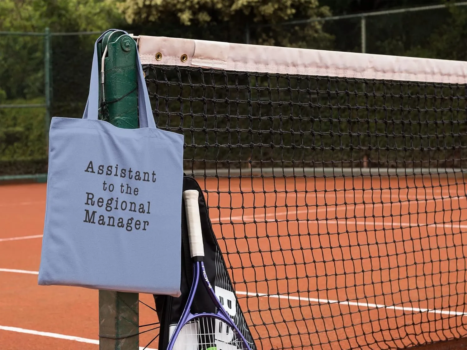 Office Assistant Regional Manager Work Canvas Tote Bag Shoulder Handbag Laptop
