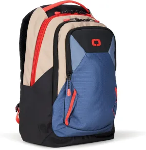 OGIO Axle Pro Backpack, Tan/Blue/Red, 22 Liter