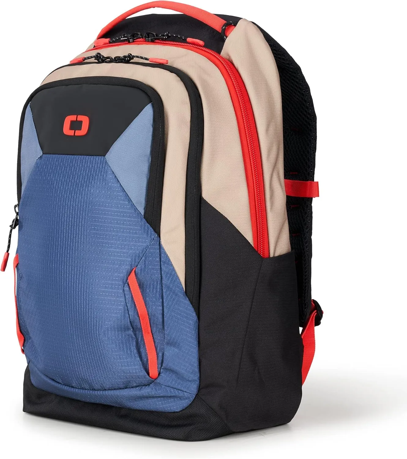 OGIO Axle Pro Backpack, Tan/Blue/Red, 22 Liter
